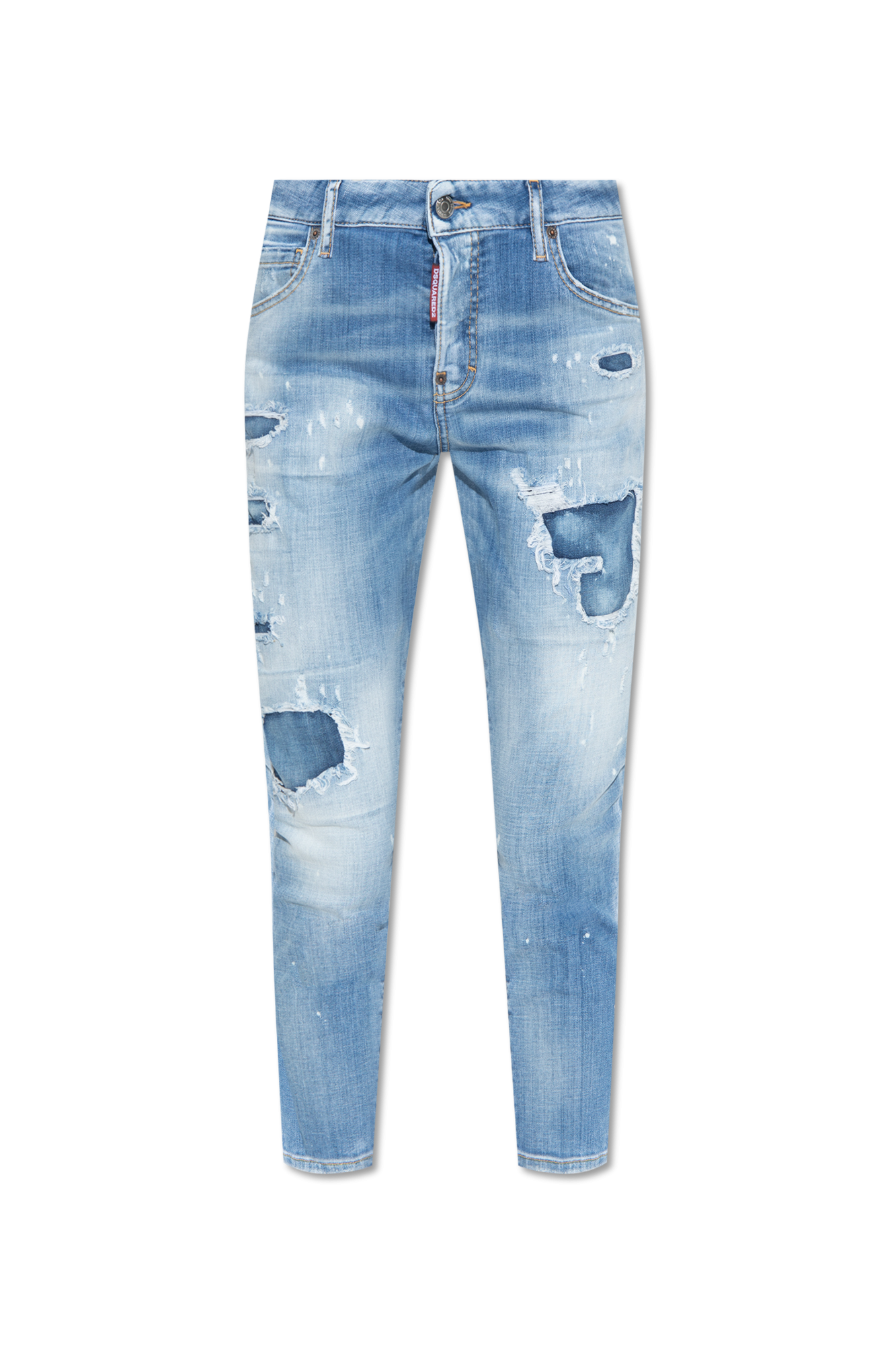 Dsquared cropped hot sale jeans